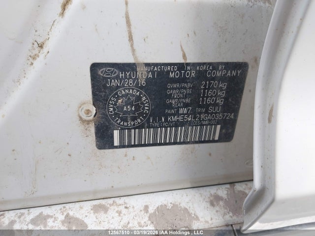 KMHE54L21GA035724 Hyundai Sonata Plug-in Hybrid Ultimate