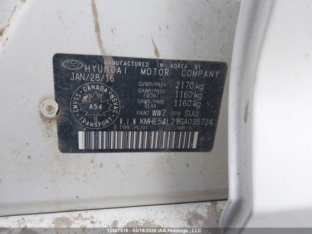 KMHE54L21GA035724 Hyundai Sonata Plug-in Hybrid Ultimate