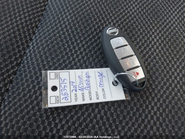 JN1BJ1CRXKW330835 Nissan Qashqai S/sl/sv