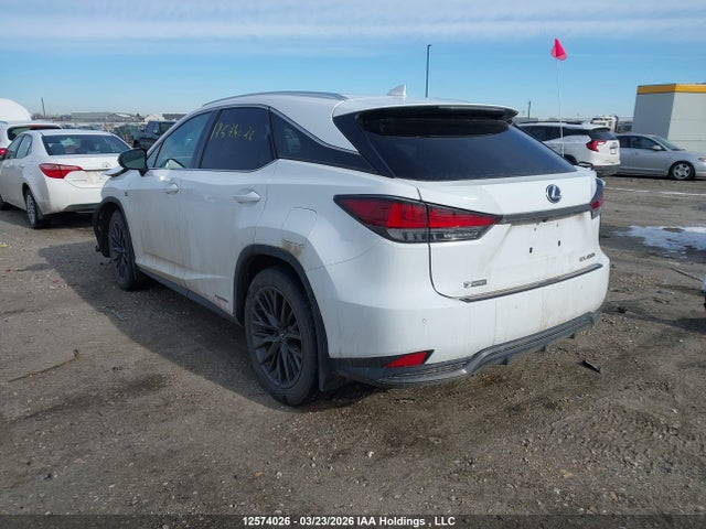 Продаж на аукціоні авто 2021 Lexus Rx 450h, vin: 2T2YGMDA5MC065250, номер лоту: 12574026