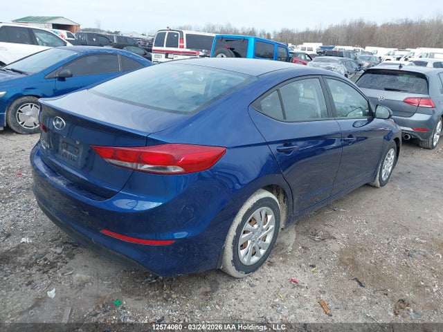 2017 Hyundai Elantra Se მანქანა იყიდება აუქციონზე, vin: 5NPD74LF7HH148617, აუქციონის ნომერი: 12574080
