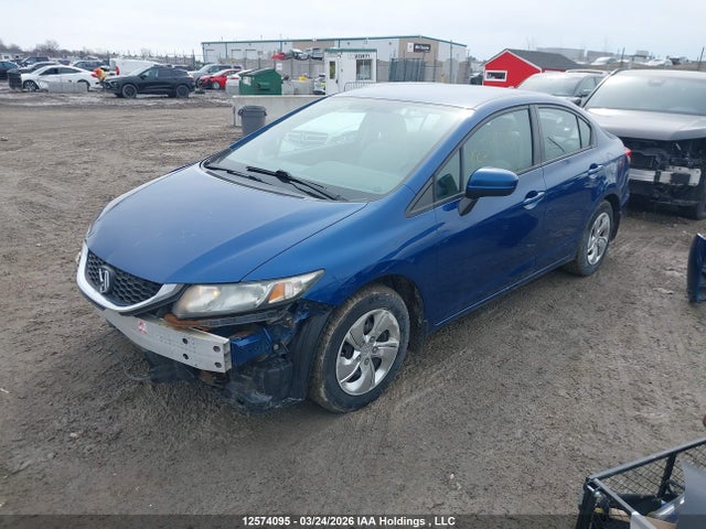 2014 Honda Civic Lx მანქანა იყიდება აუქციონზე, vin: 2HGFB2F48EH008183, აუქციონის ნომერი: 12574095