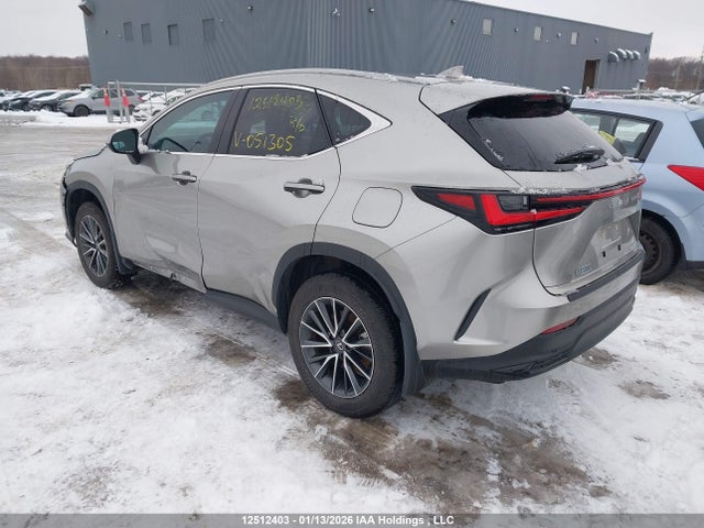 12512403 :رقم المزاد ، JTJHKCFZXS2051305 vin ، 2025 Lexus Nx 450h+ مزاد بيع