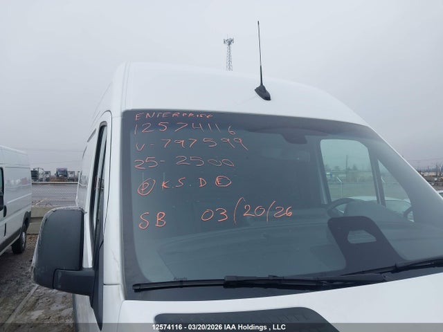 12574116 :رقم المزاد ، W1Y4KCHY7SP797599 vin ، 2025 Mercedes-benz Sprinter 2500 مزاد بيع
