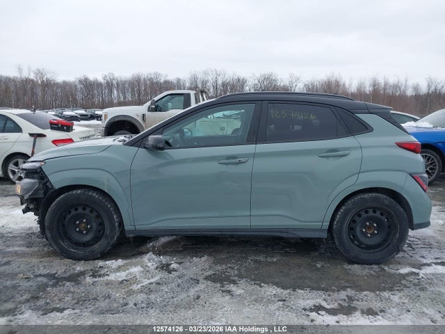 KM8K23AG3PU191637 Hyundai Kona Electric Preferred With Two-tone Roof