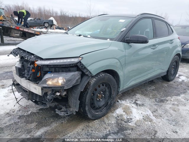 KM8K23AG3PU191637 Hyundai Kona Electric Preferred With Two-tone Roof
