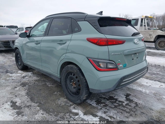KM8K23AG3PU191637 Hyundai Kona Electric Preferred With Two-tone Roof