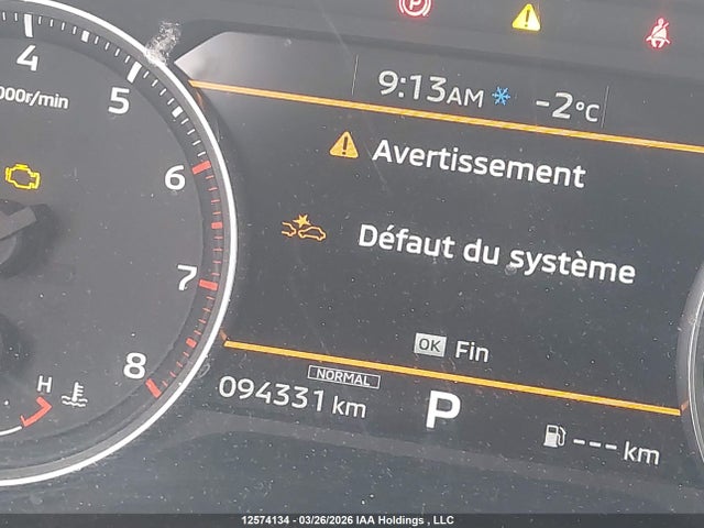 12574134 :رقم المزاد ، JA4J4UA86NZ608171 vin ، 2022 Mitsubishi Outlander Le/le Premium/se/sel مزاد بيع