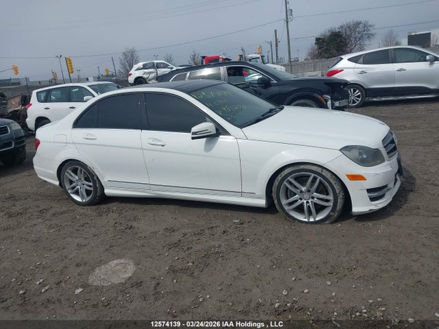 12574139 :رقم المزاد ، WDDGF8AB0EA964276 vin ، 2014 Mercedes-benz C 300 4matic مزاد بيع
