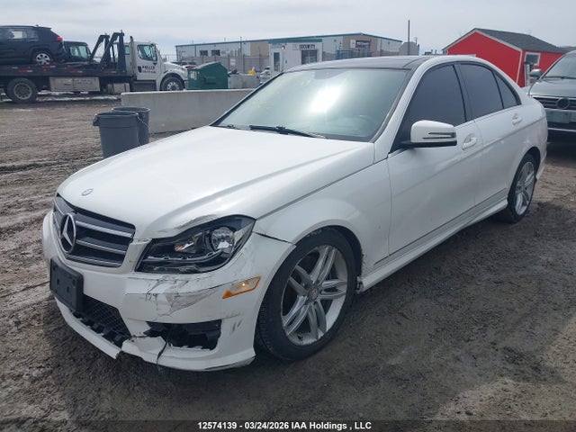 12574139 :رقم المزاد ، WDDGF8AB0EA964276 vin ، 2014 Mercedes-benz C 300 4matic مزاد بيع