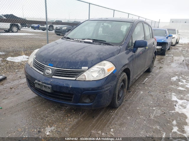 2007 Nissan Versa 1.8sl მანქანა იყიდება აუქციონზე, vin: 3N1BC13E17L435106, აუქციონის ნომერი: 12574152