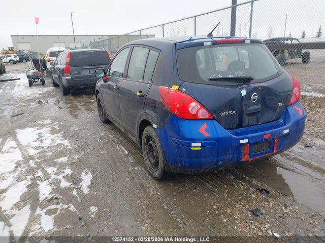 2007 Nissan Versa 1.8sl მანქანა იყიდება აუქციონზე, vin: 3N1BC13E17L435106, აუქციონის ნომერი: 12574152