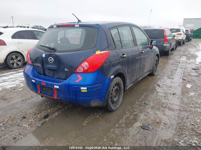 2007 Nissan Versa 1.8sl მანქანა იყიდება აუქციონზე, vin: 3N1BC13E17L435106, აუქციონის ნომერი: 12574152