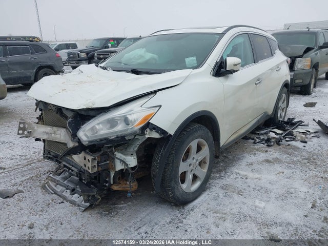 5N1AZ2MH9GN122855 Nissan Murano S/sl/sv/platinum