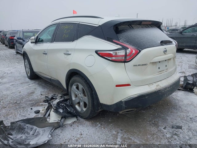5N1AZ2MH9GN122855 Nissan Murano S/sl/sv/platinum