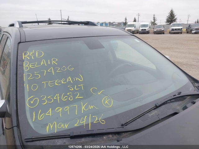 12574206 :رقم المزاد ، 2CTFLJEY7A6354682 vin ، 2010 Gmc Terrain Slt مزاد بيع