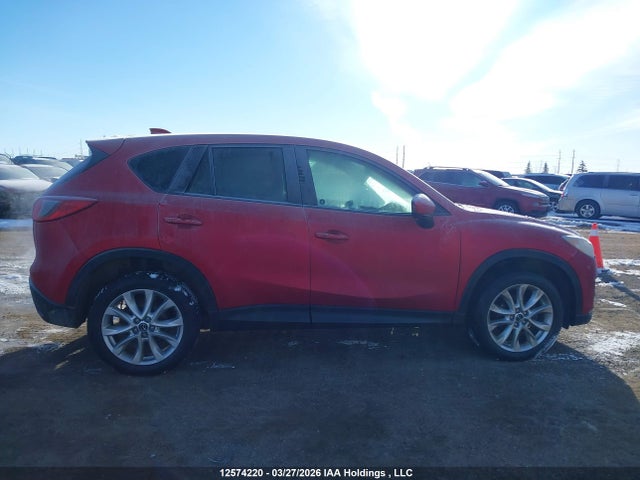 12574220 :رقم المزاد ، JM3KE4DY9F0452465 vin ، 2015 Mazda Cx -5 Gt 4dr Awd مزاد بيع