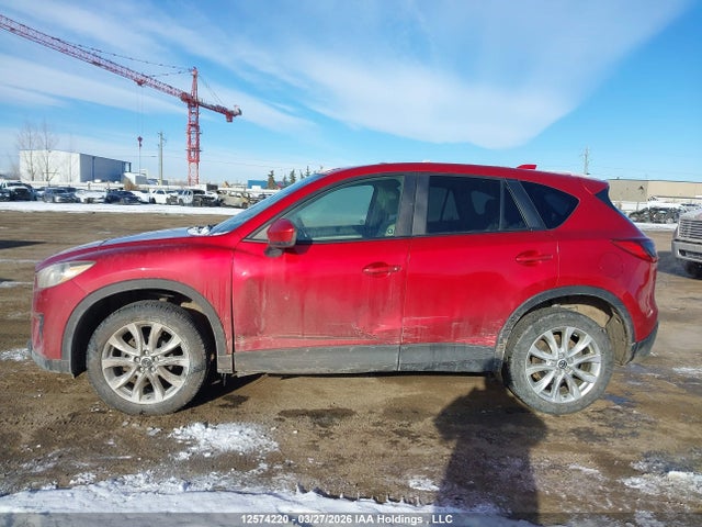 12574220 :رقم المزاد ، JM3KE4DY9F0452465 vin ، 2015 Mazda Cx -5 Gt 4dr Awd مزاد بيع