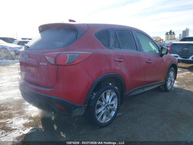 12574220 :رقم المزاد ، JM3KE4DY9F0452465 vin ، 2015 Mazda Cx -5 Gt 4dr Awd مزاد بيع
