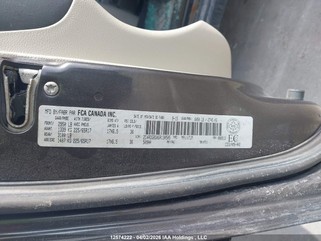 Aukcja sprzedaży 2016 Dodge Grand Caravan Se/sxt, vin: 2C4RDGBG0GR130505, numer aukcji: 12574222