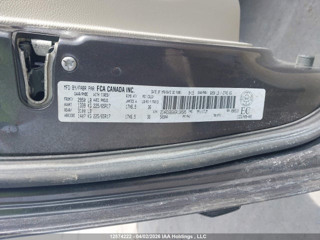 Aukcja sprzedaży 2016 Dodge Grand Caravan Se/sxt, vin: 2C4RDGBG0GR130505, numer aukcji: 12574222