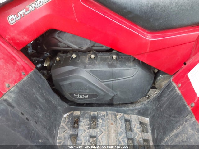 2012 Can-am Outlander 650 Xt მანქანა იყიდება აუქციონზე, vin: 3JBEKHJ10CJ000253, აუქციონის ნომერი: 12574230