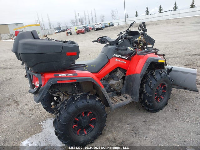 2012 Can-am Outlander 650 Xt მანქანა იყიდება აუქციონზე, vin: 3JBEKHJ10CJ000253, აუქციონის ნომერი: 12574230