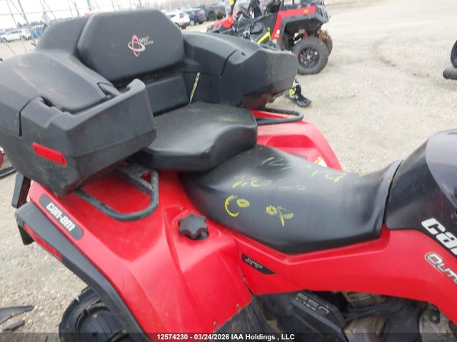 2012 Can-am Outlander 650 Xt მანქანა იყიდება აუქციონზე, vin: 3JBEKHJ10CJ000253, აუქციონის ნომერი: 12574230