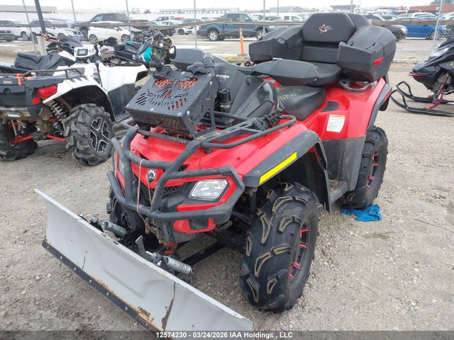 2012 Can-am Outlander 650 Xt მანქანა იყიდება აუქციონზე, vin: 3JBEKHJ10CJ000253, აუქციონის ნომერი: 12574230