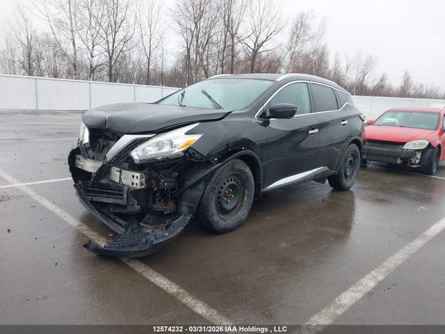 12574232 :رقم المزاد ، 5N1AZ2MH0GN136885 vin ، 2016 Nissan Murano Platinum/sl/sv مزاد بيع