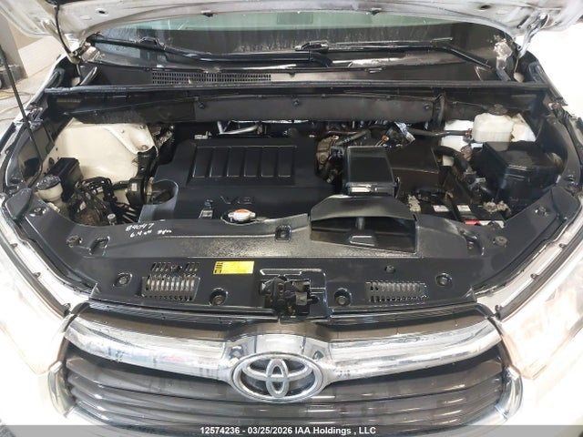 12574236 :رقم المزاد ، 5TDDKRFH8GS336371 vin ، 2016 Toyota Highlander Limited/ltd Platinum مزاد بيع