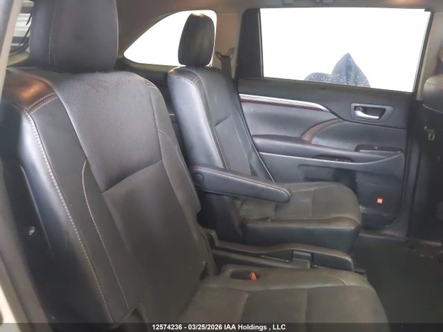 12574236 :رقم المزاد ، 5TDDKRFH8GS336371 vin ، 2016 Toyota Highlander Limited/ltd Platinum مزاد بيع