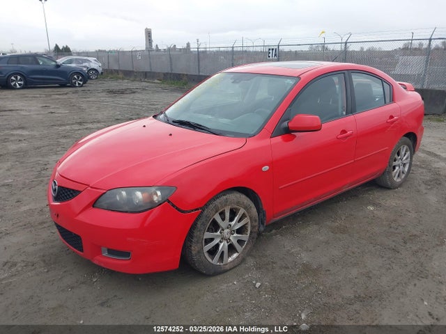 Aukcja sprzedaży 2008 Mazda Mazda3 Gs/gx, vin: JM1BK32F681160587, numer aukcji: 12574252