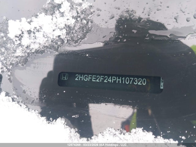 Продажа на аукционе авто 2023 Honda Civic Lx/lx-b, vin: 2HGFE2F24PH107320, номер лота: 12574269