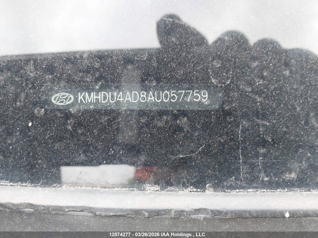 12574277 :رقم المزاد ، KMHDU4AD8AU057759 vin ، 2010 Hyundai Elantra Limited مزاد بيع