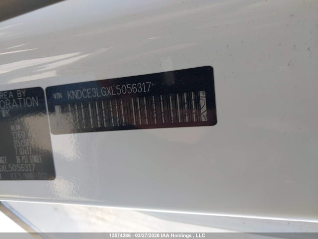 KNDCE3LGXL5056317 KIA NIRO EV