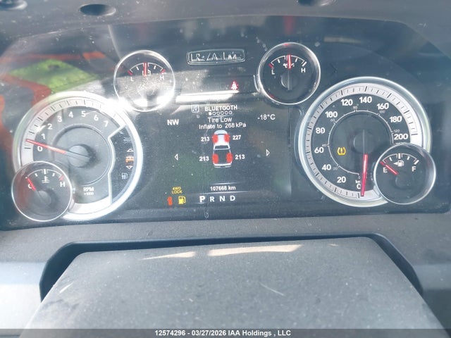 12574296 :رقم المزاد ، 1C6RR7GT5HS619612 vin ، 2017 Ram 1500 Slt مزاد بيع