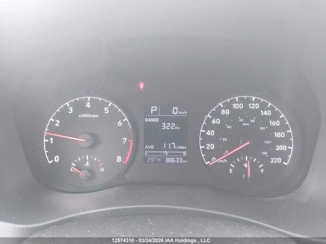 12574310 :رقم المزاد ، 3KPC25A32KE087326 vin ، 2019 Hyundai Accent Se/sel مزاد بيع