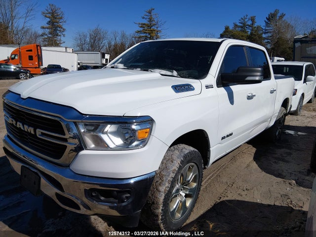 12574312 :رقم المزاد ، 1C6SRFFT8KN836915 vin ، 2019 Ram 1500 Big Horn مزاد بيع