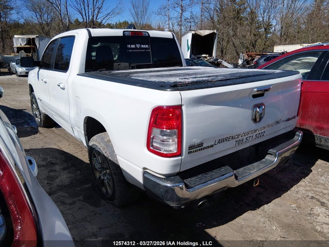 12574312 :رقم المزاد ، 1C6SRFFT8KN836915 vin ، 2019 Ram 1500 Big Horn مزاد بيع