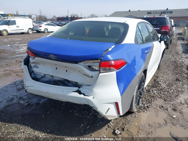 12574334 :رقم المزاد ، JTDBAMDE8MJ026185 vin ، 2021 Toyota Corolla Base W/li Battery/hybrid مزاد بيع