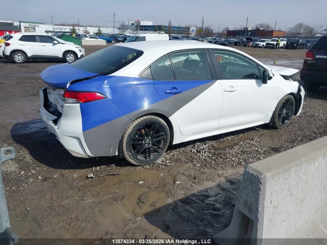 12574334 :رقم المزاد ، JTDBAMDE8MJ026185 vin ، 2021 Toyota Corolla Base W/li Battery/hybrid مزاد بيع