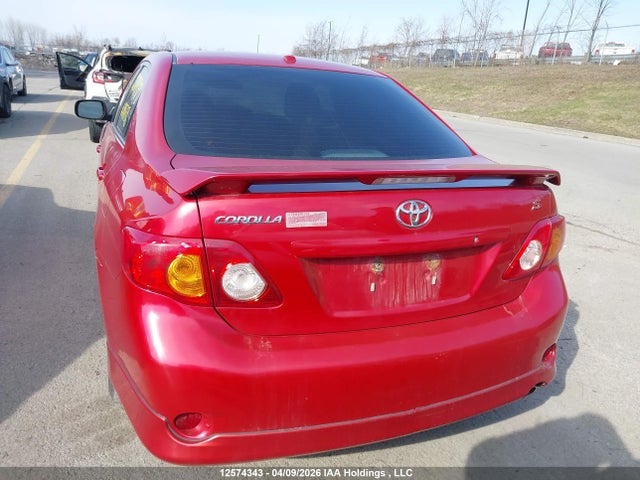 12574343 :رقم المزاد ، 2T1BU40E39C095558 vin ، 2009 Toyota Corolla S مزاد بيع