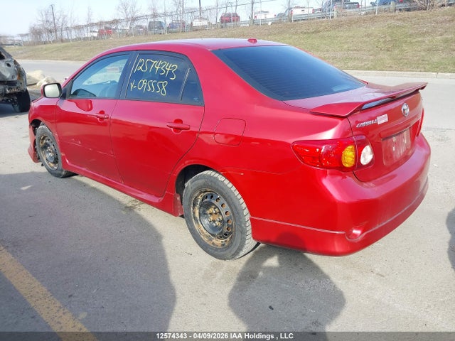 12574343 :رقم المزاد ، 2T1BU40E39C095558 vin ، 2009 Toyota Corolla S مزاد بيع