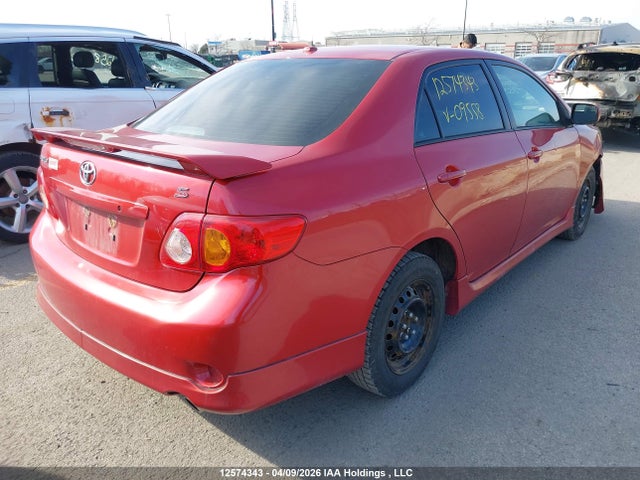 12574343 :رقم المزاد ، 2T1BU40E39C095558 vin ، 2009 Toyota Corolla S مزاد بيع