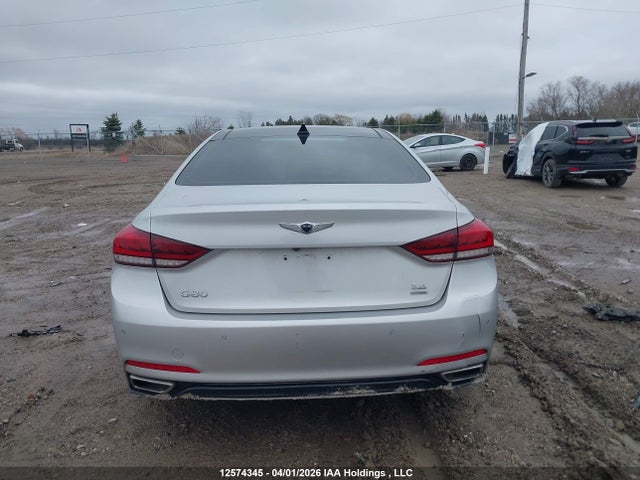 12574345 :رقم المزاد ، KMTFN4JE5LU322175 vin ، 2020 Genesis G80 3.8 Technology Awd مزاد بيع