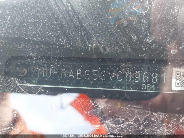 7MUFBABG5SV069681 Toyota Corolla Cross Hybrid Se