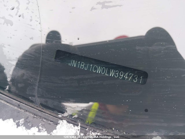 12574363 :رقم المزاد ، JN1BJ1CW0LW394731 vin ، 2020 Nissan Qashqai S/sl/sv مزاد بيع