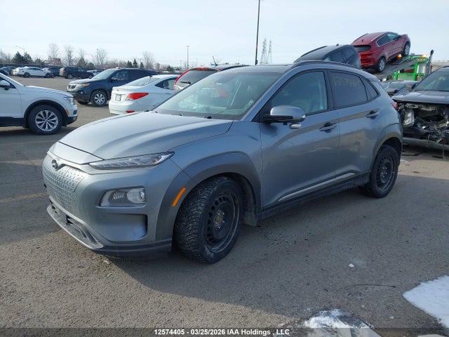 12574405 :رقم المزاد ، KM8K33AGXMU116832 vin ، 2021 Hyundai Kona Electric Ultimate مزاد بيع