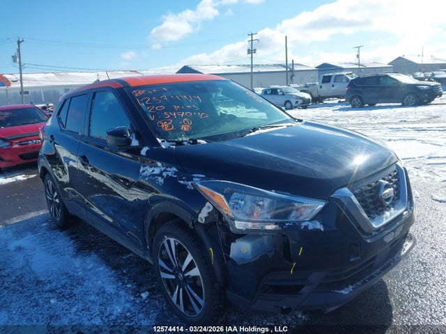 Продажа на аукционе авто 2020 Nissan Kicks Sv, vin: 3N1CP5CV6LL547040, номер лота: 12574414